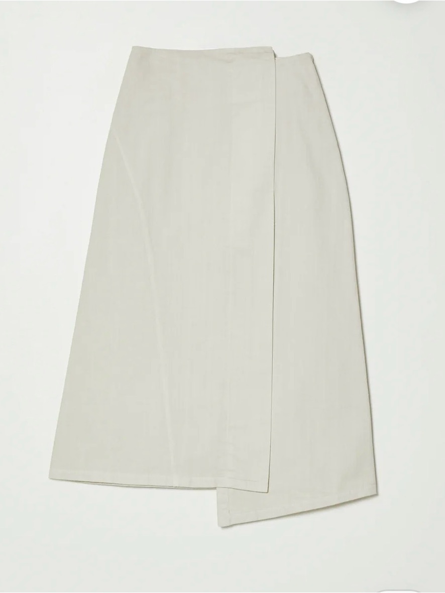 Atelier Delphine Midi A-Line Skirt